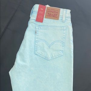 NWT! Levi's Hi-Rise Button Fly Wedgie Skinny Jeans